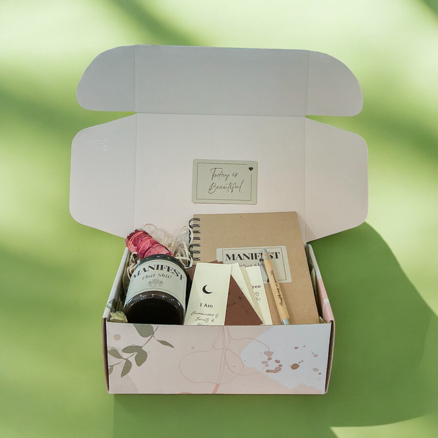 Manifesting Gift Box - Empower Your Journey - Handcrafted Candles & Gifts from The Happy Folk Store
