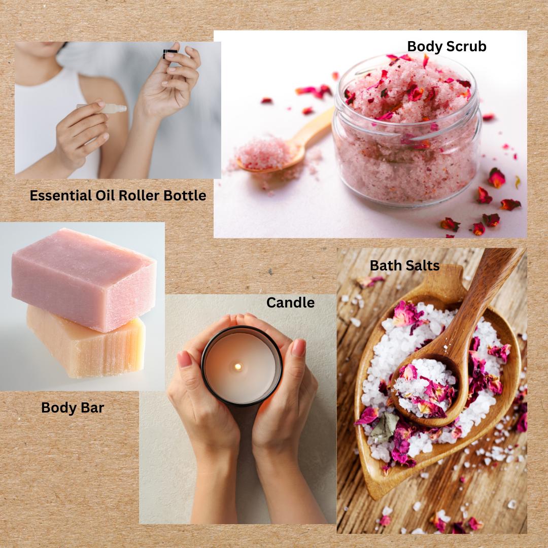 Suitcase Style Self Care Gift Box for Women