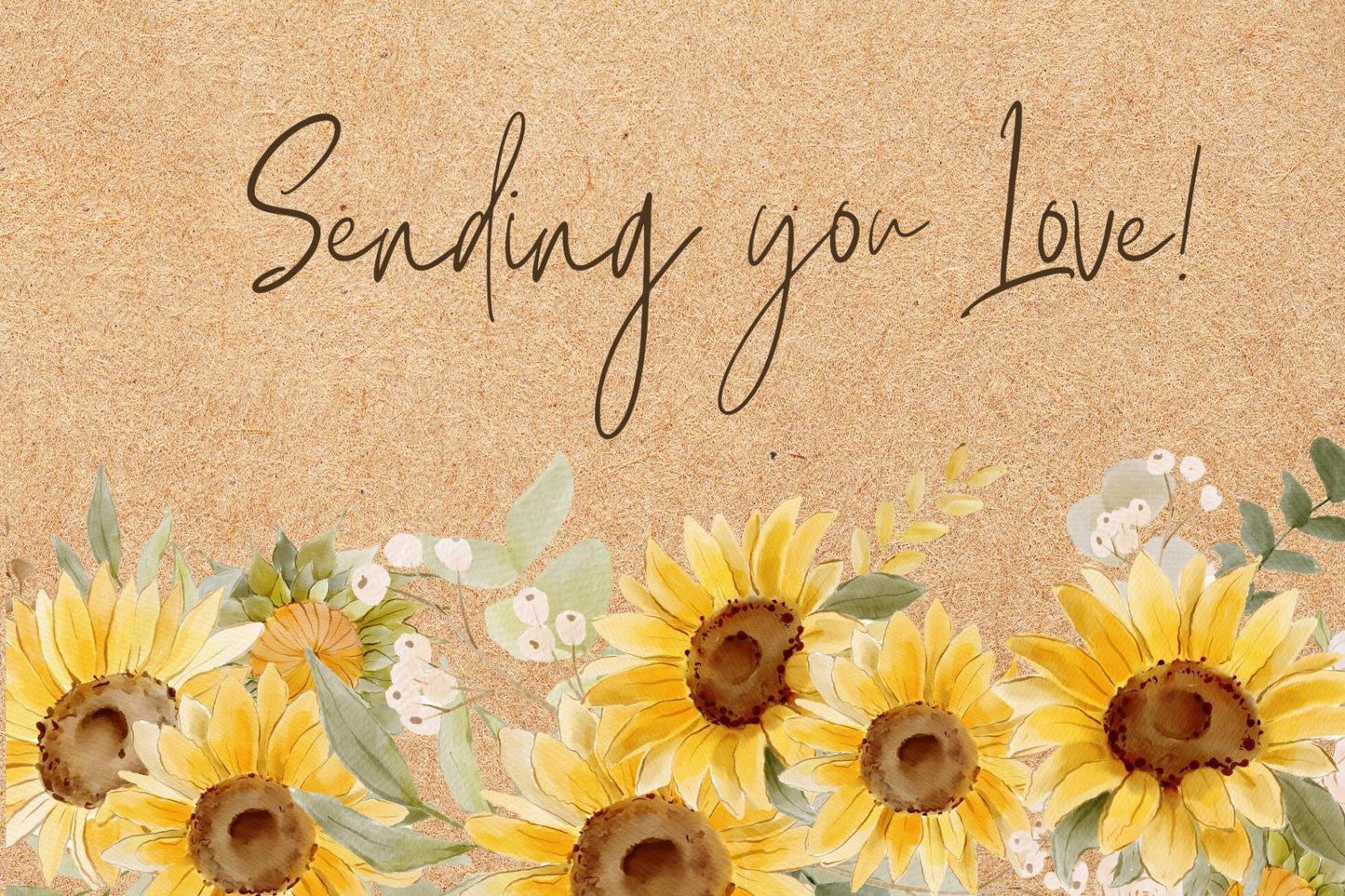 Sending You Love Sunflower Candle - Fragrant Amber Glass Jar Candle with Floral Sunflower Design, Perfect for Gifts and Decor
