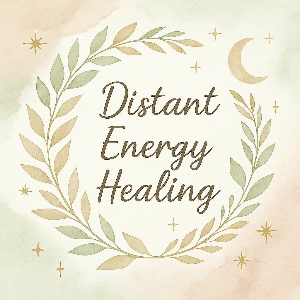 Reiki distance energy healing listing