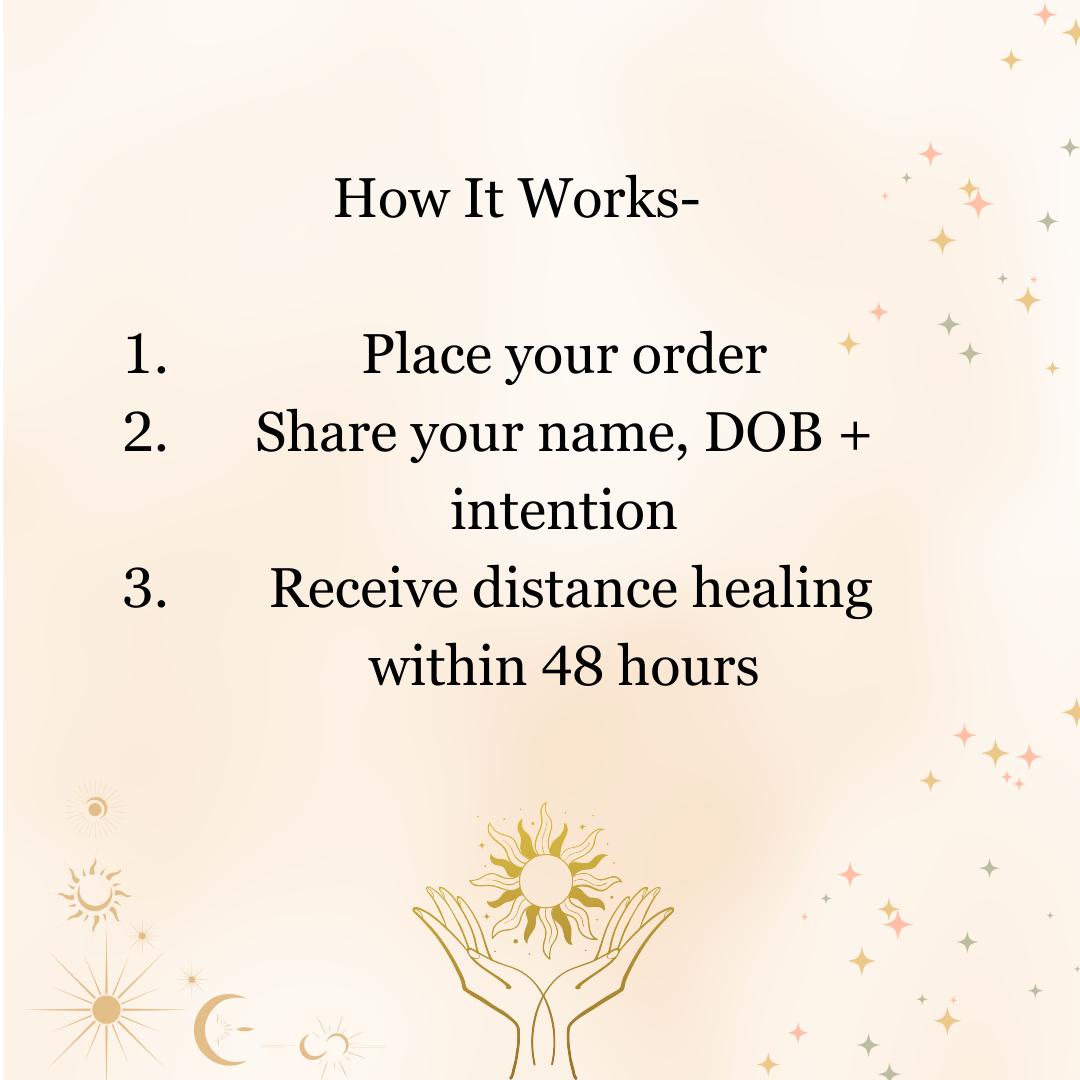 Distant Energy Healing Session - Reiki Healing Energy with Optional Written or Audio Prayer for Mind and Soul-Charkra healing-Spiritual