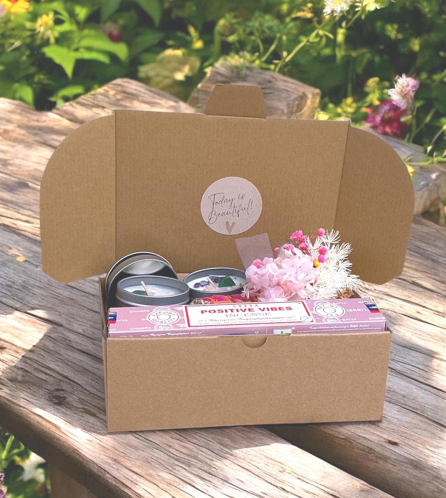 Crystal Candles, Sage, Stick, Incense Sticks Gift Box