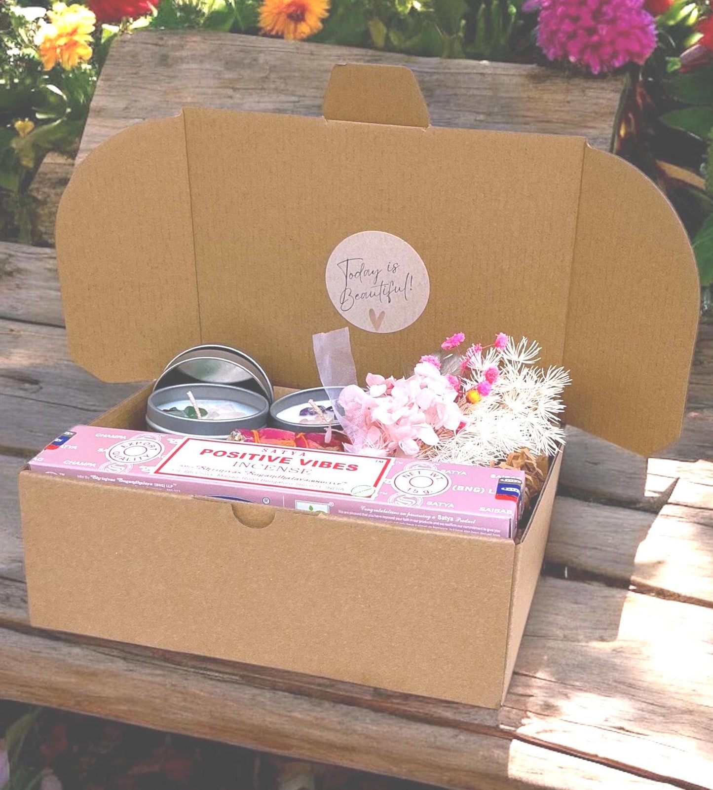 Crystal Candles, Sage, Stick, Incense Sticks Gift Box