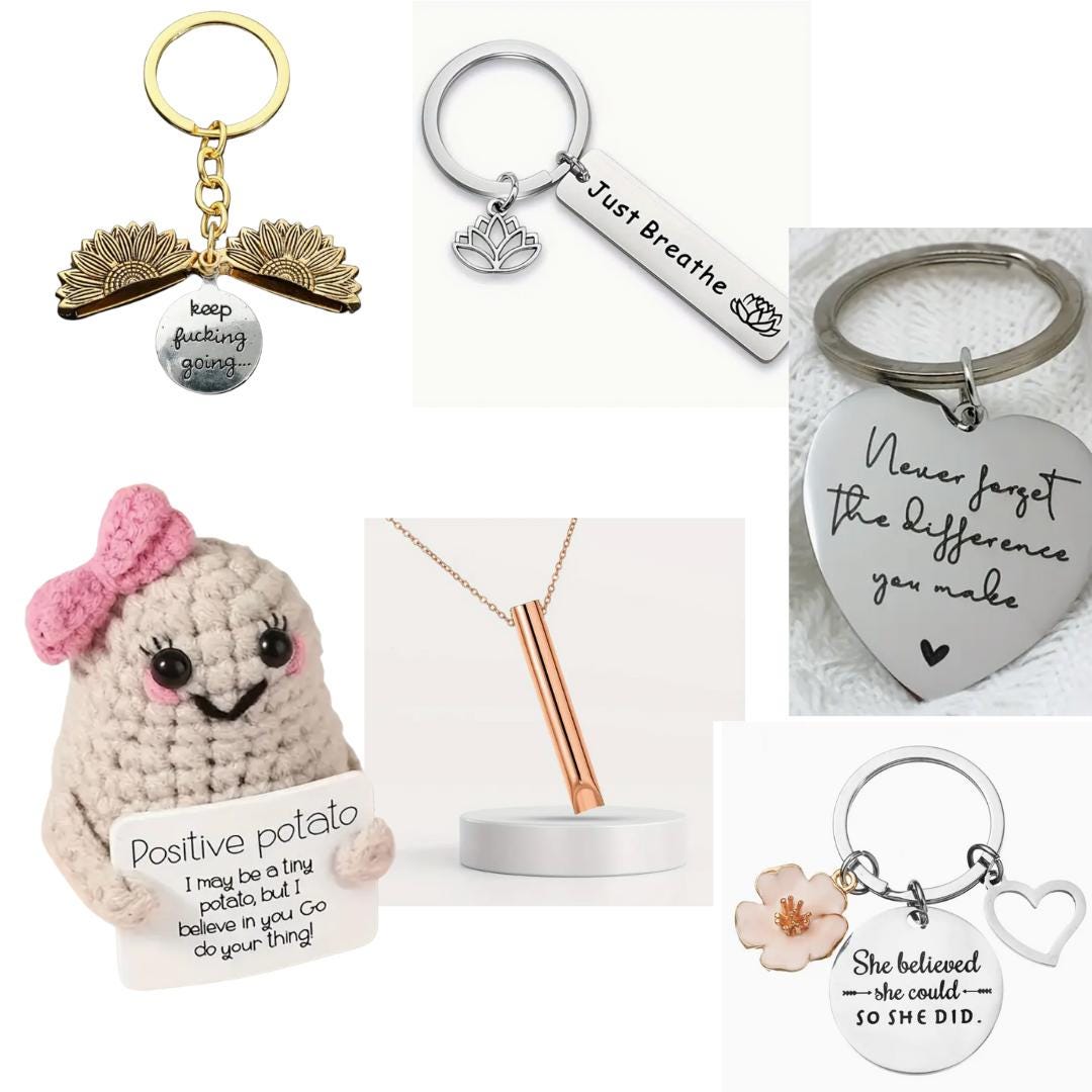 Custom Designed Care Pack For Her– Candle Dried Flowers and Choice of Comfort Gift and Card – Support Self Care Thinking of You-Gift Box