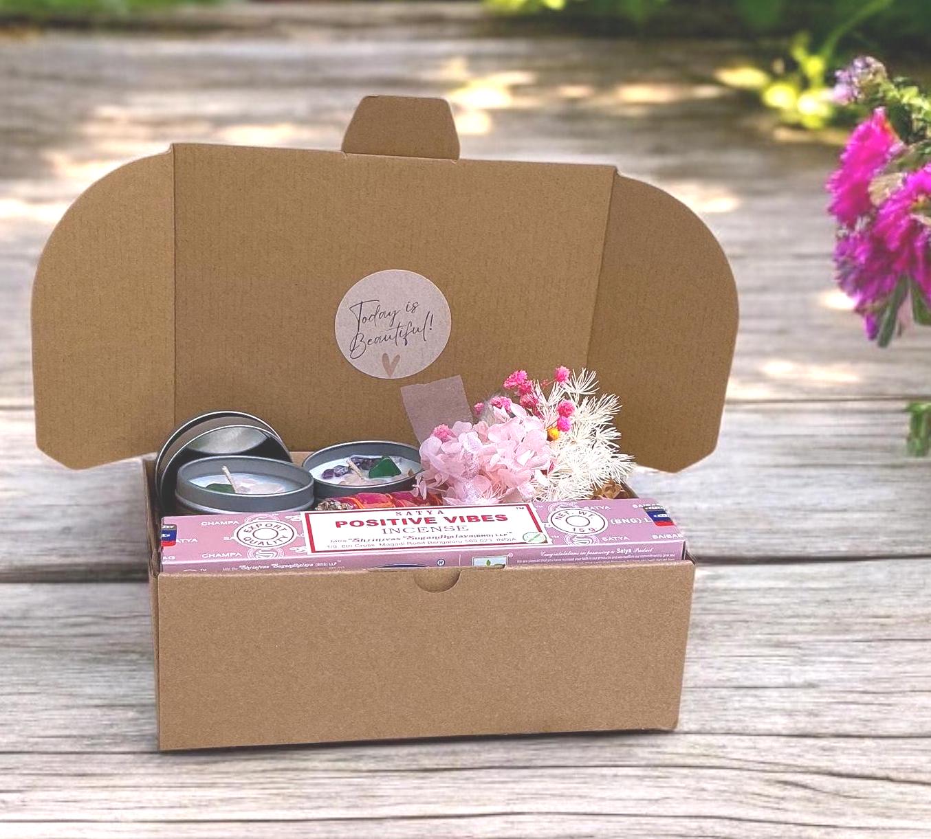 Crystal Candles, Sage, Stick, Incense Sticks Gift Box