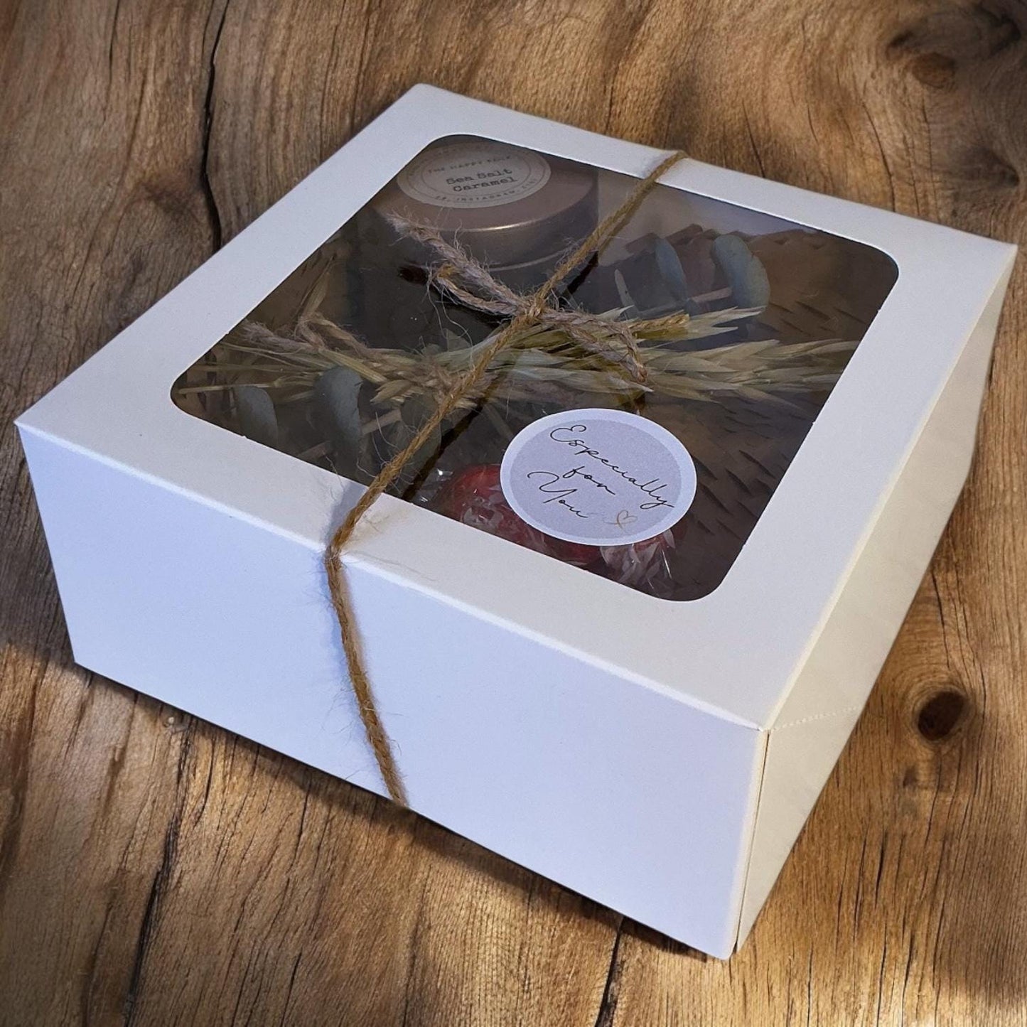 Men’s Mini Gift Box –Candle, Soap, Chocolate & More| 3 Options |Custom Message |Father's Day, Birthday, Just Because Gift for Him-Men's Gift