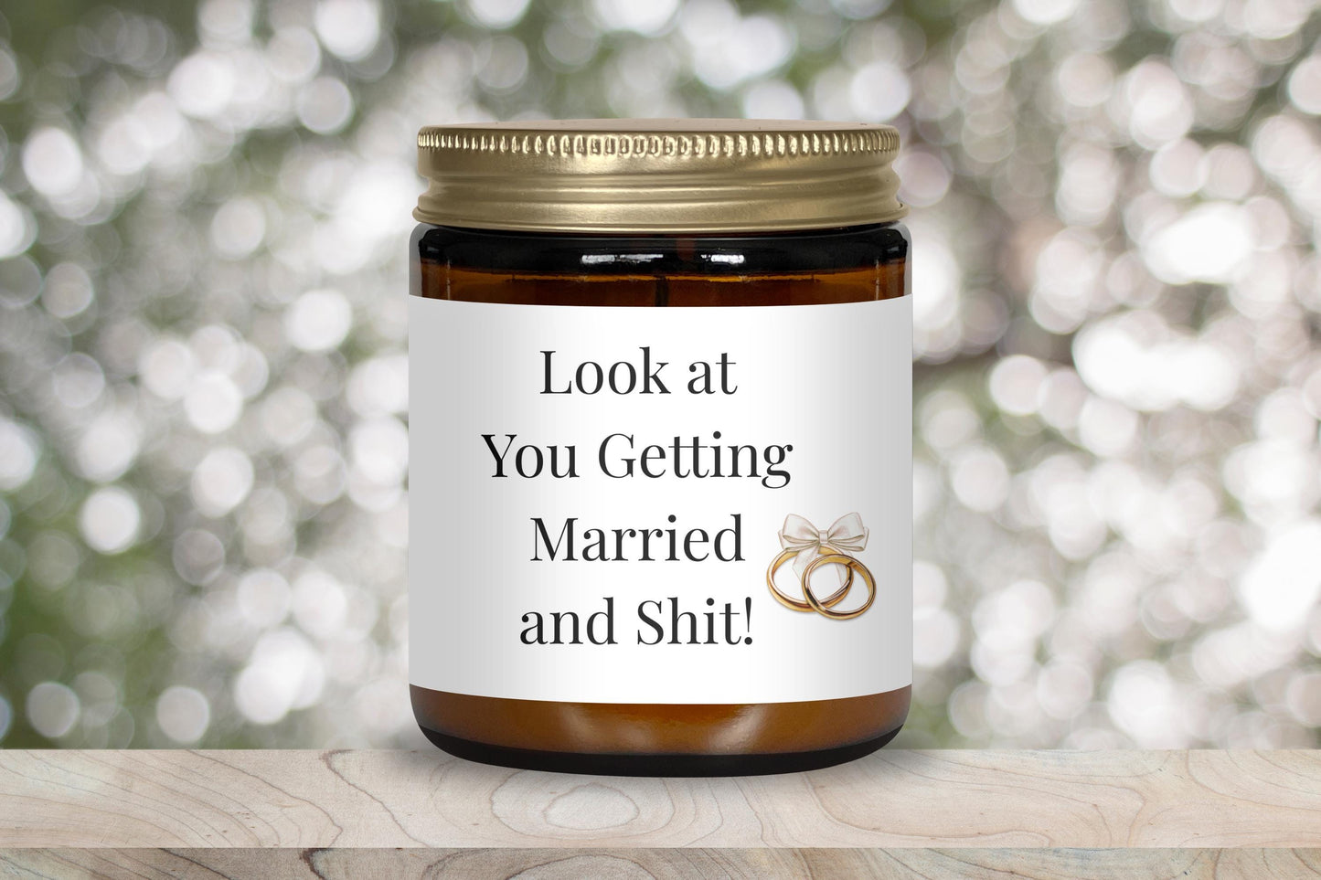 Look at you getting married and shit