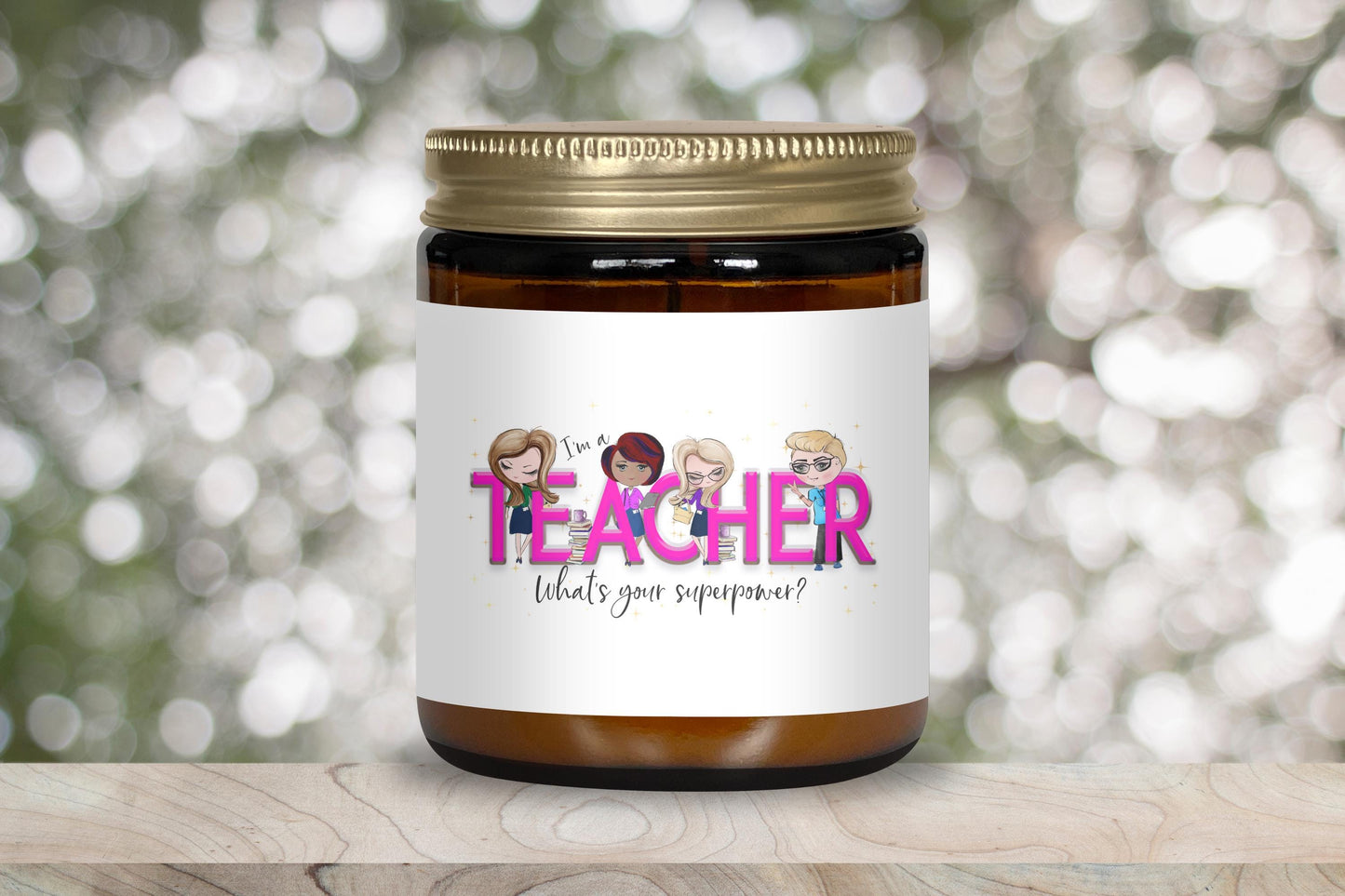 Teacher Candle gift