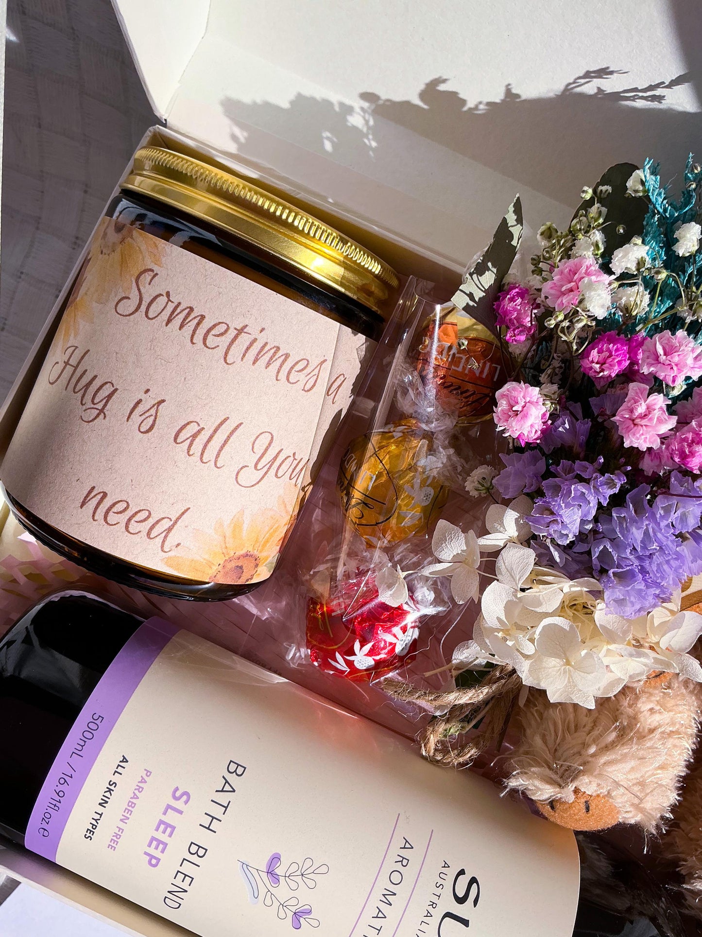 Sending a Hug Vintage Style Gift Box