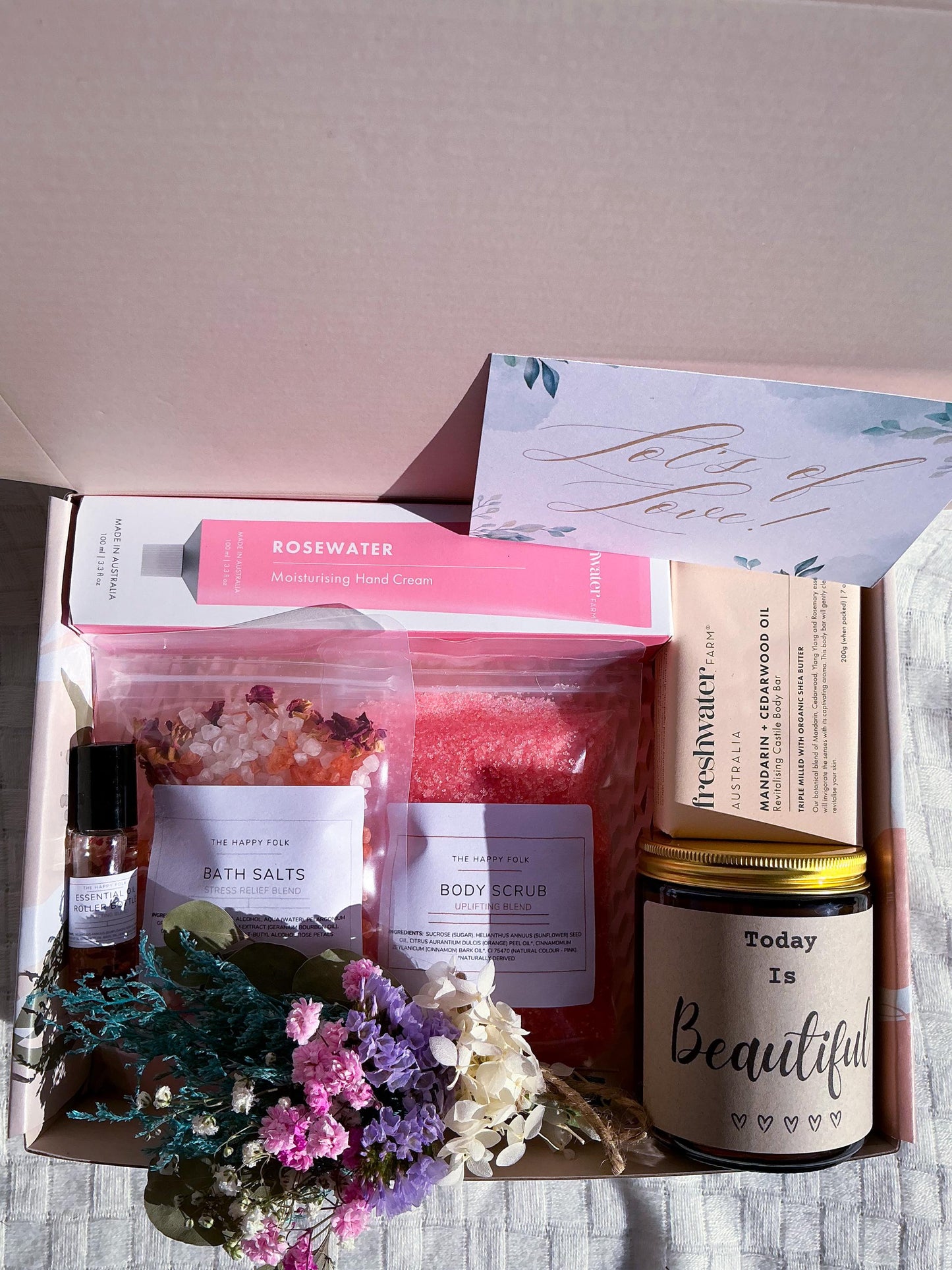 Spa gift box