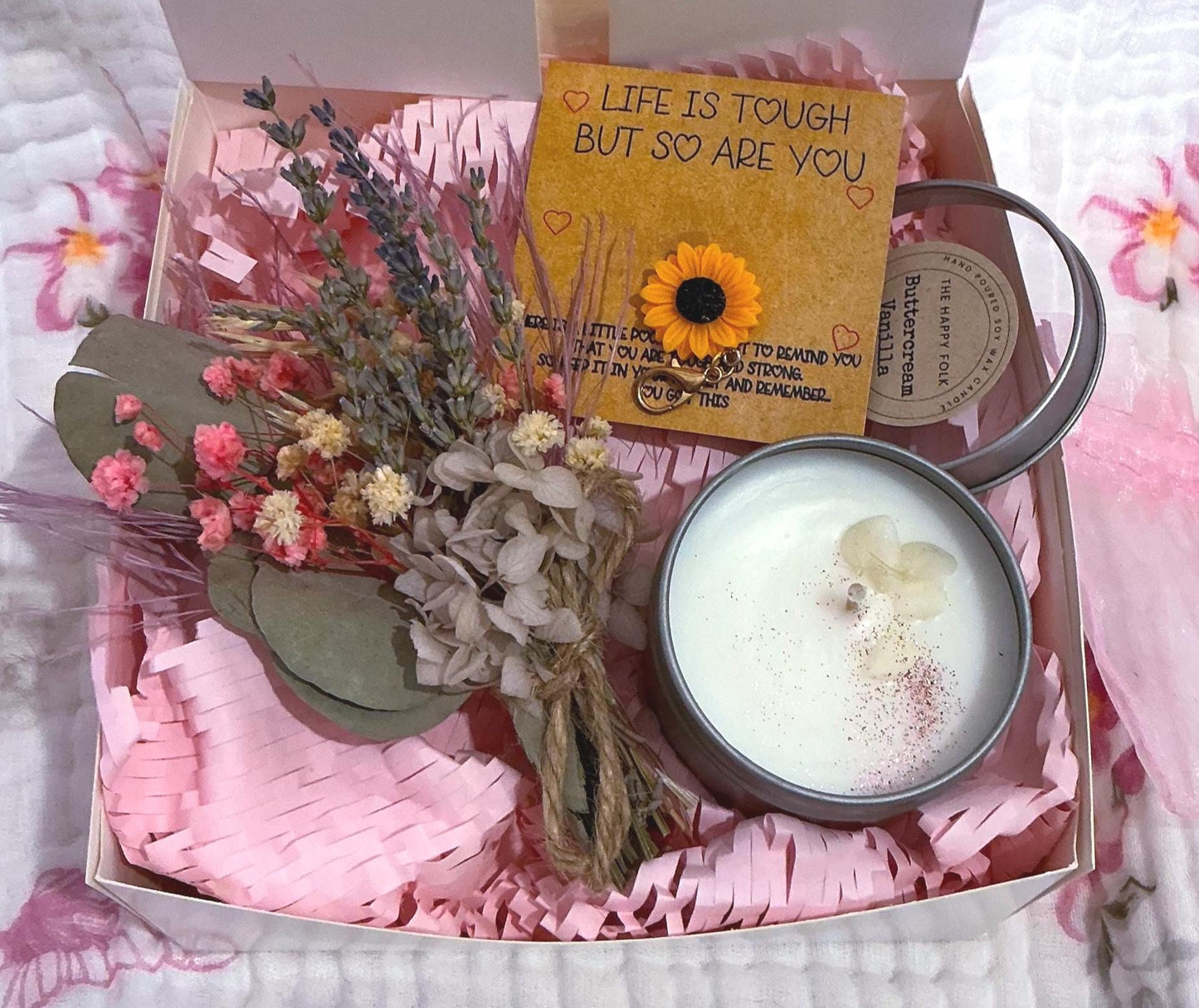 Encouragement Gift Box with Candle