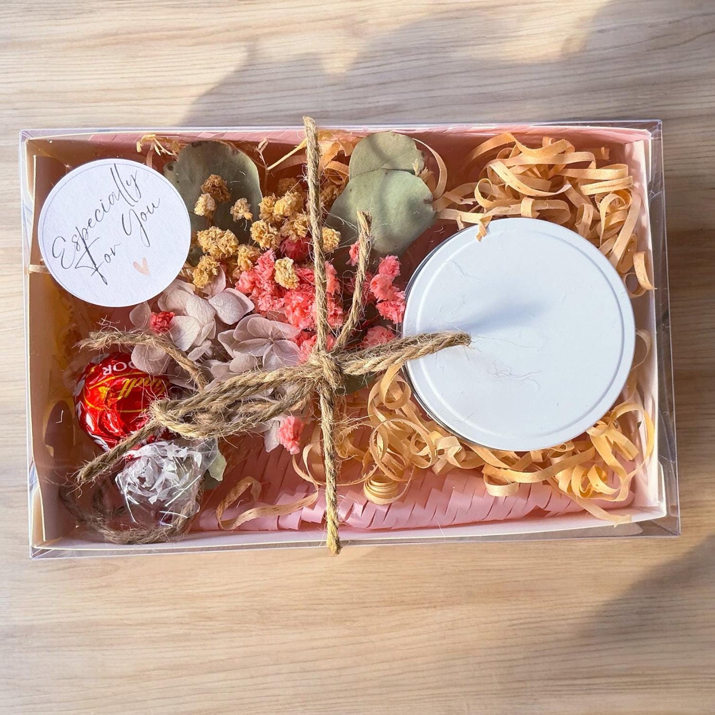 Thank You Candle Gift – “Just a Big Thank You” Scented Tin – Appreciation Gift – Thankyou Gift – Personalised Soy Candle – Gift Box Option