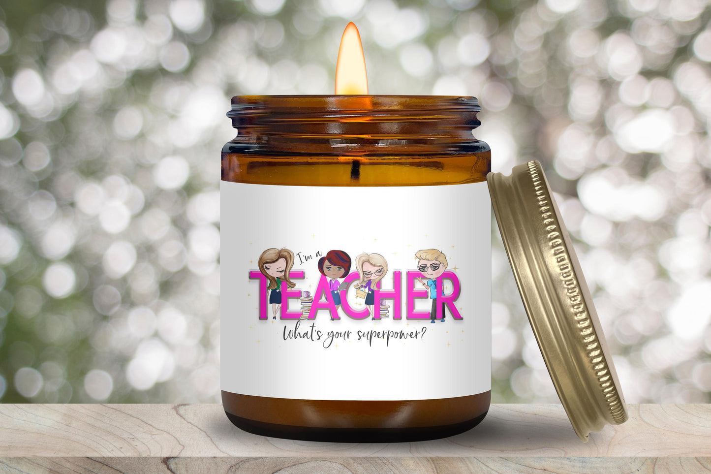 Teacher Candle gift