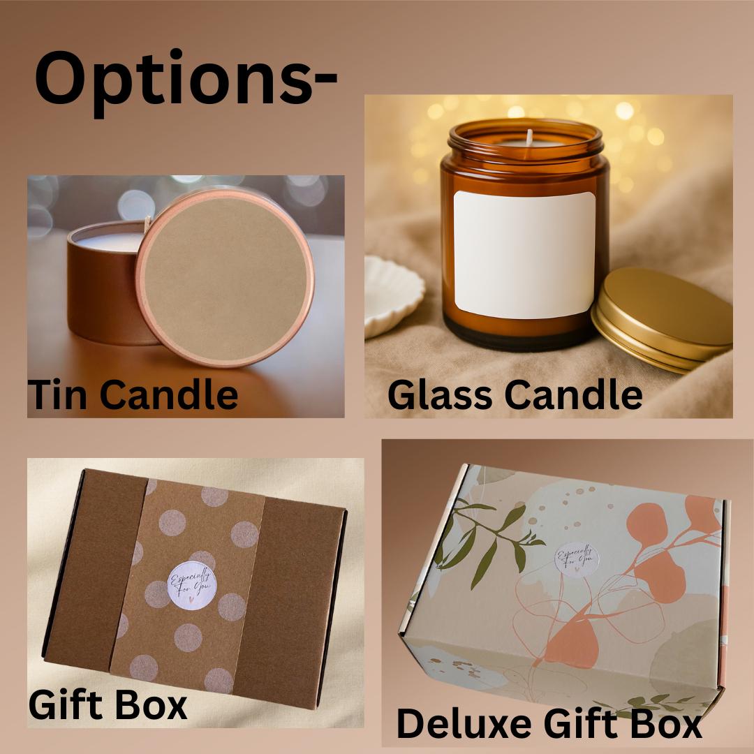 Teacher candle gift