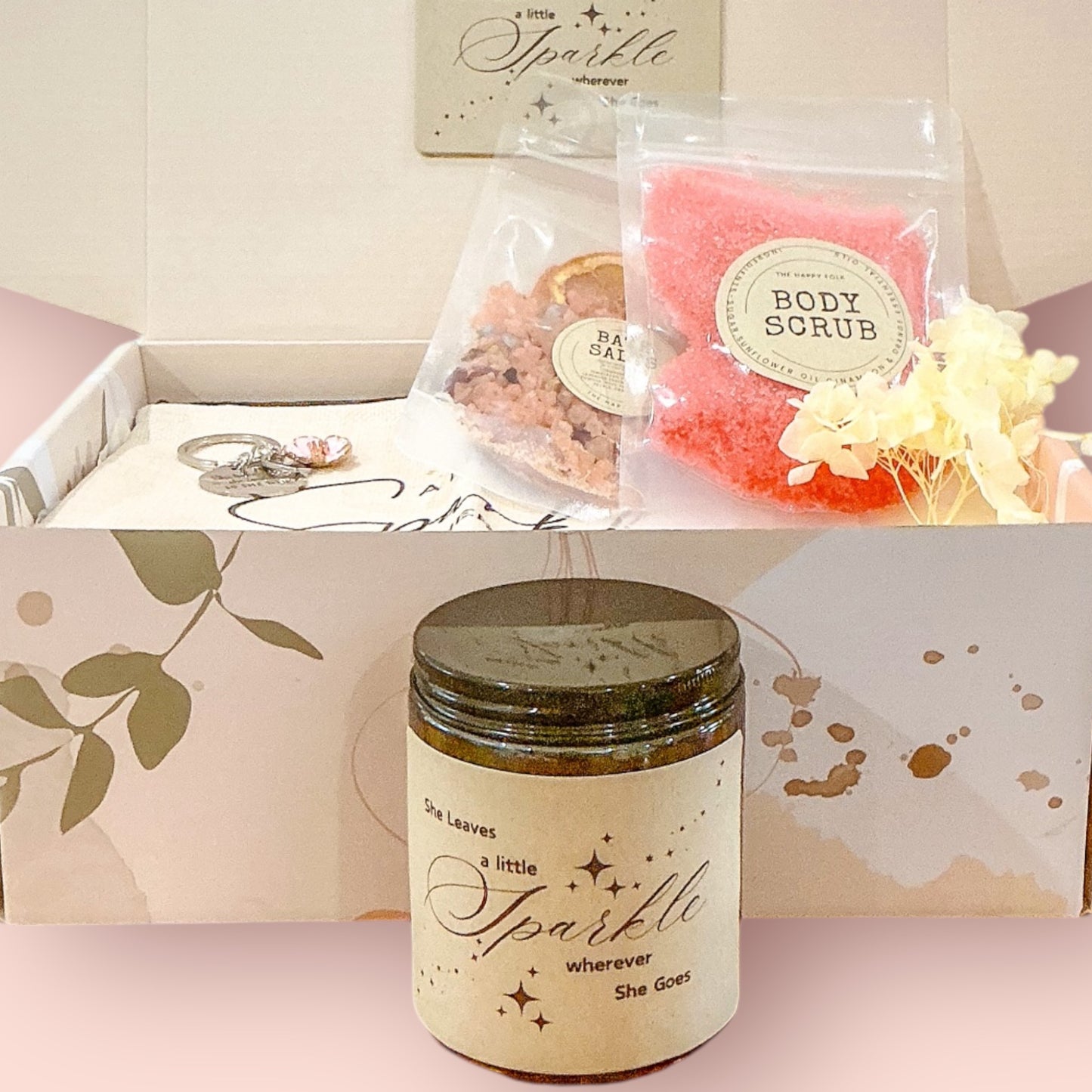 She Leaves a Little Sparkle Gift Box – A Celebration of Strength and Positivity for Her