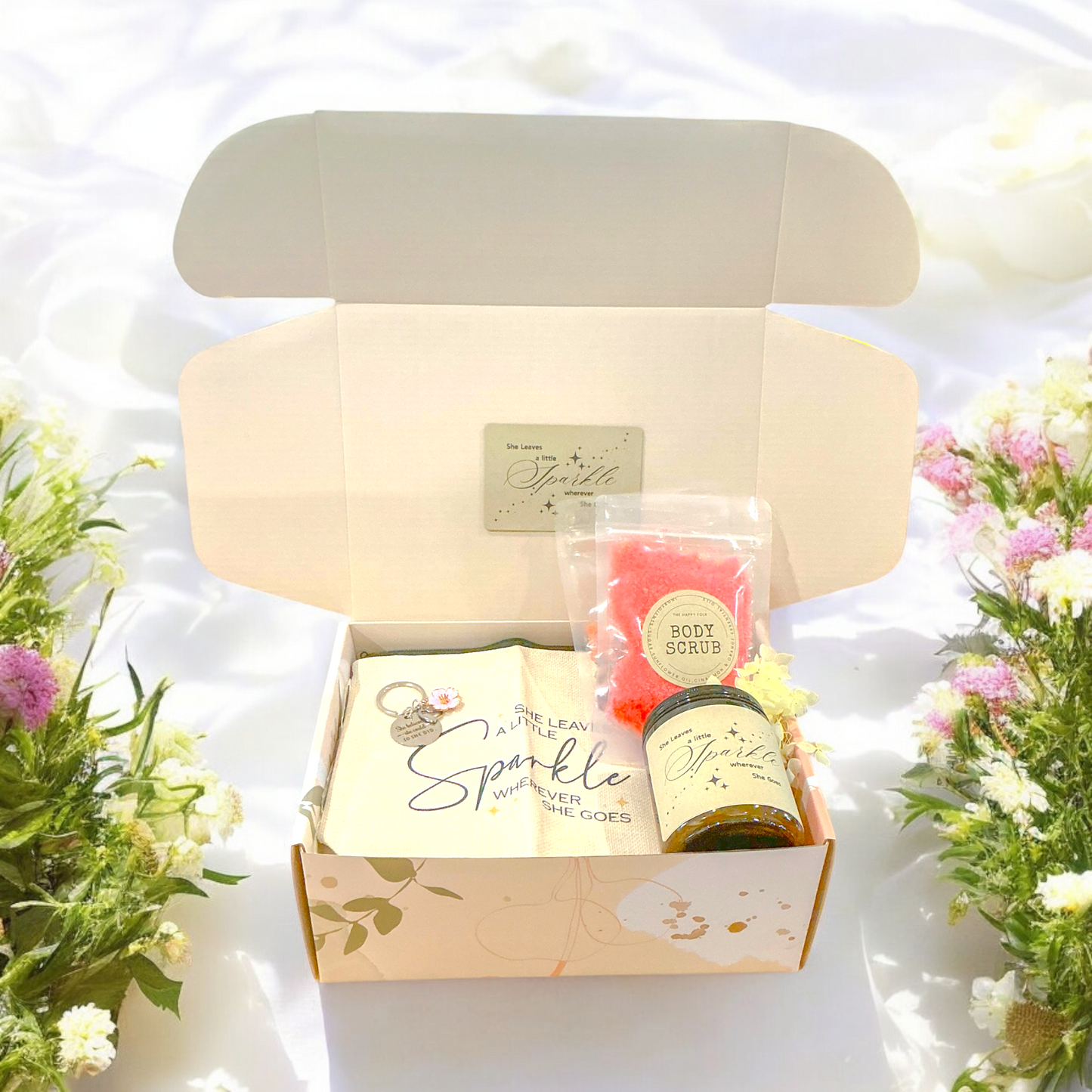 She Leaves a Little Sparkle Gift Box – A Celebration of Strength and Positivity for Her