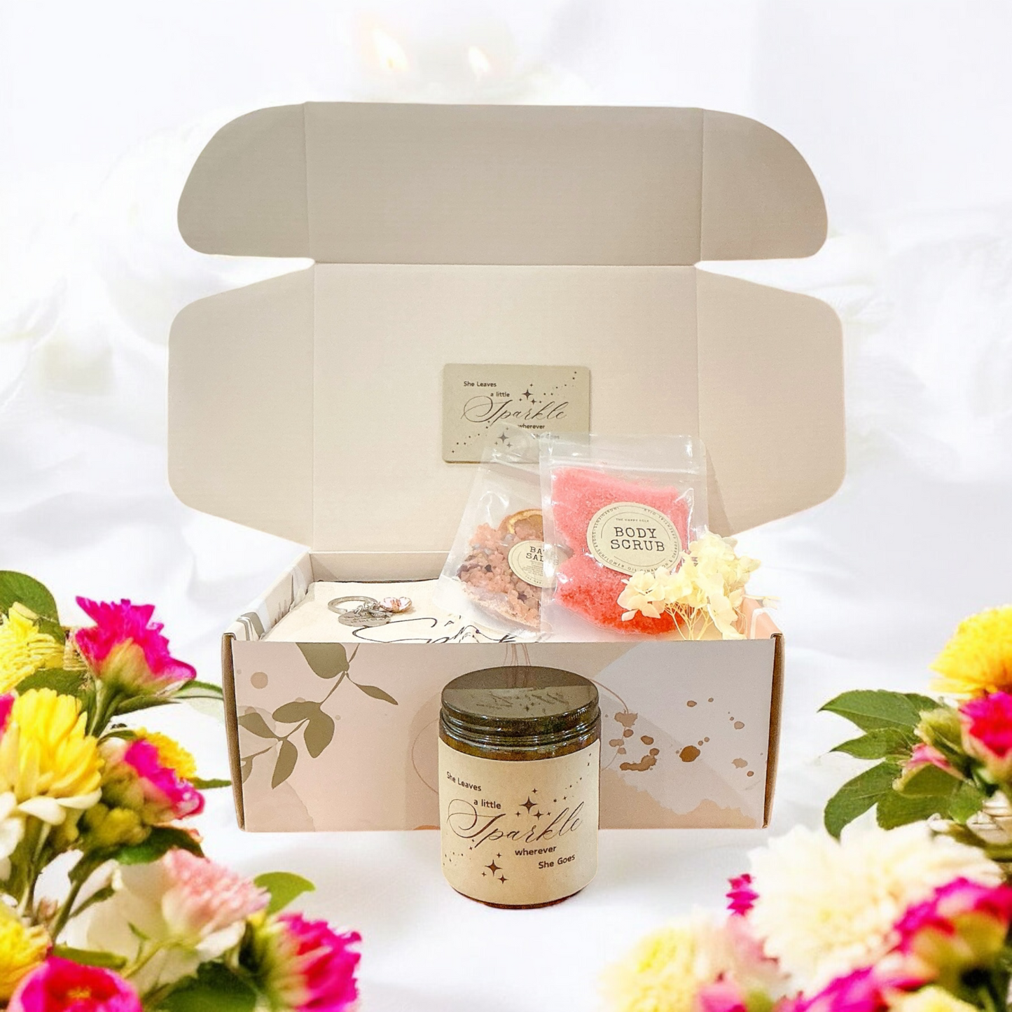 She Leaves a Little Sparkle Gift Box – A Celebration of Strength and Positivity for Her