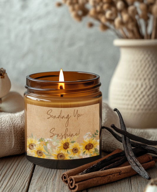 Sending You Sunshine Candle/Gift Box