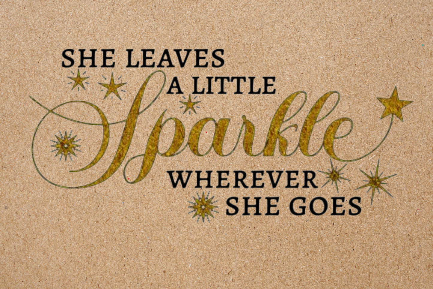 She Leaves a Little Sparkle Gift Box – A Celebration of Strength and Positivity for Her