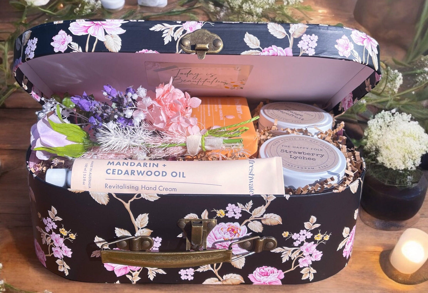 Pamper Suitcase Gift Box