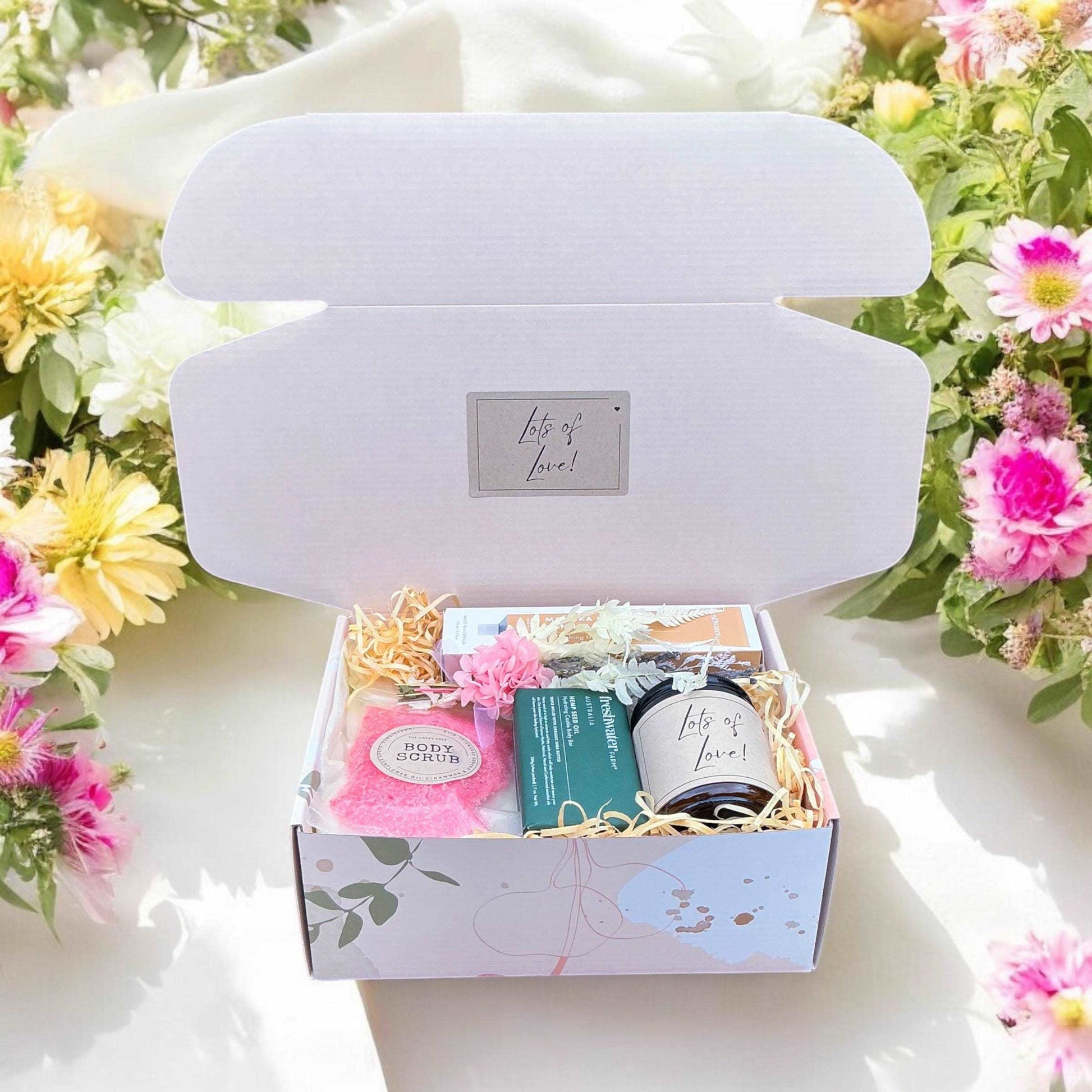 Build a Box-Personalized Gift Box - Create Your Custom Pamper Set for Her-Gift Box for Her-Thinking of you Gift-Selfcare Gift-Gift for Her