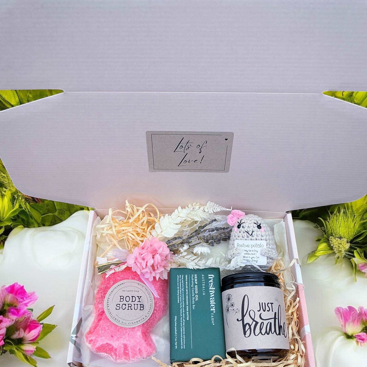 Build a Box-Personalized Gift Box - Create Your Custom Pamper Set for Her-Gift Box for Her-Thinking of you Gift-Selfcare Gift-Gift for Her