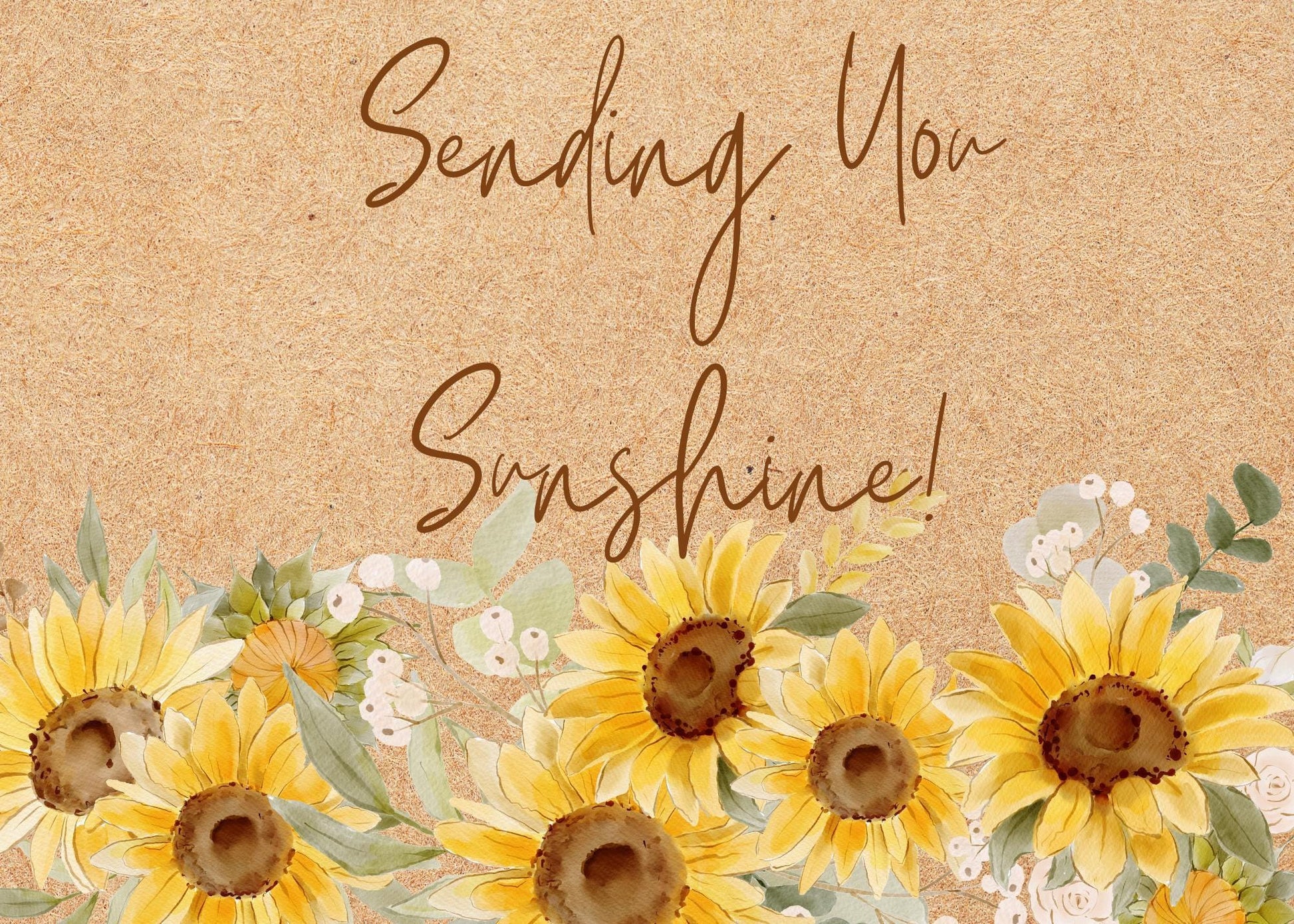 Sending You Sunshine Sunflower Candle