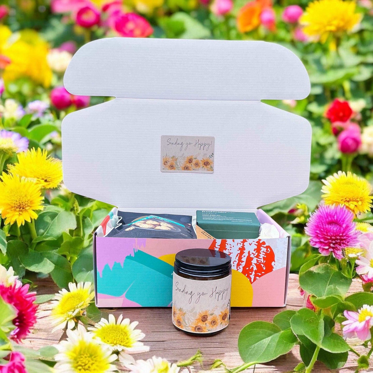 Build a Box-Sending Sunshine-Lots of Love-Thinking of You Gift-Sending Love Gift-Care Package-Build Your Own Gift Box-Sympathy Gift-Gift box