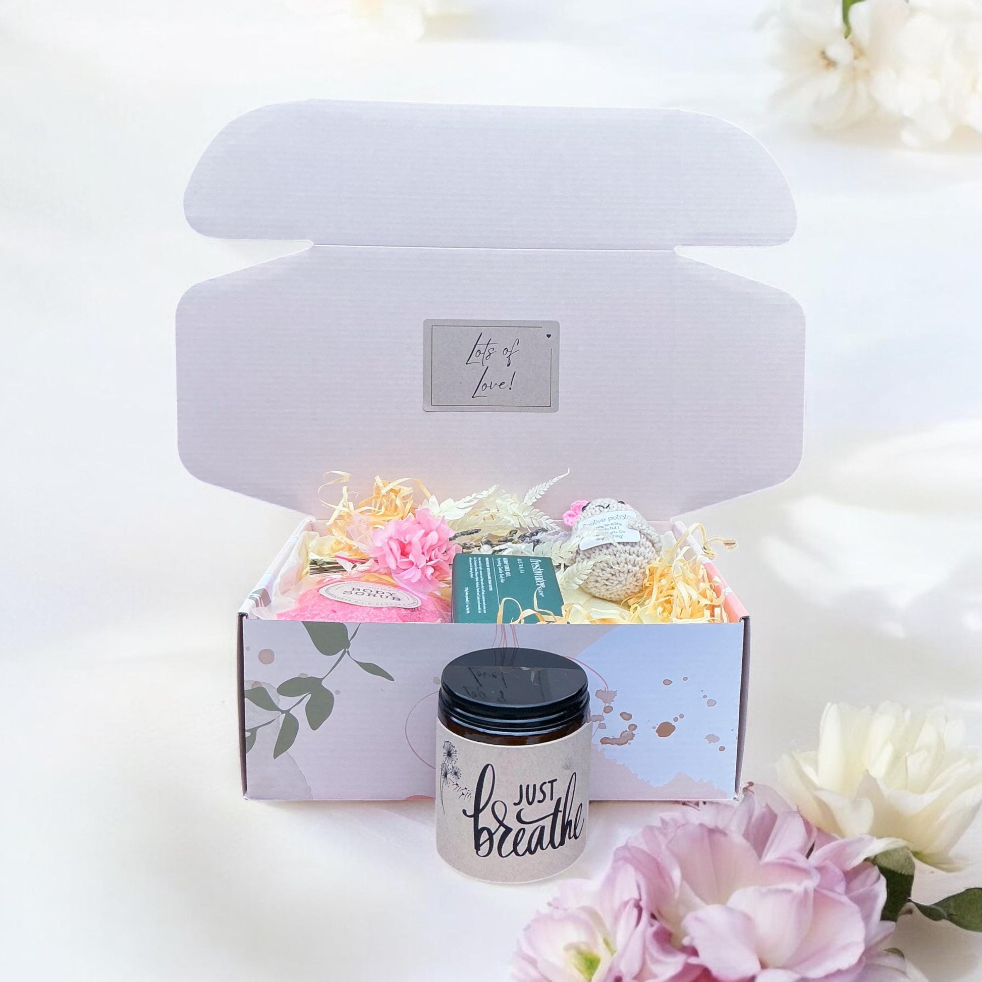 Build a Box-Personalized Gift Box - Create Your Custom Pamper Set for Her-Gift Box for Her-Thinking of you Gift-Selfcare Gift-Gift for Her