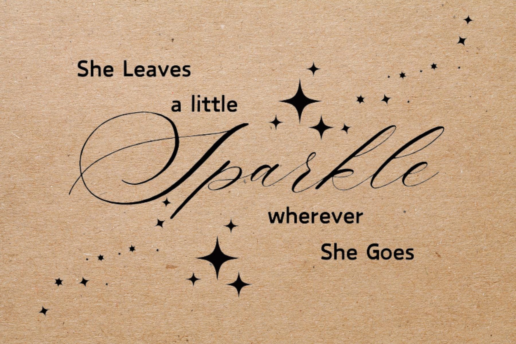 She Leaves a Little Sparkle Gift Box