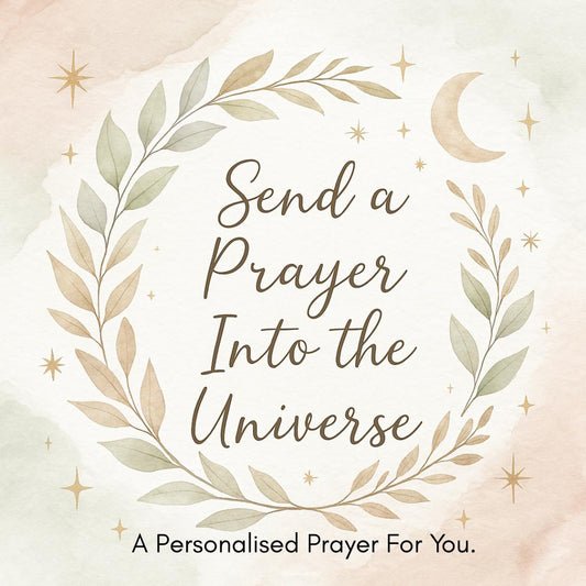 Personalized Prayer Sent to the Universe | Written With Love and Intention-Custom Written Prayer | Spiritual Support-Custom Prayer for You
