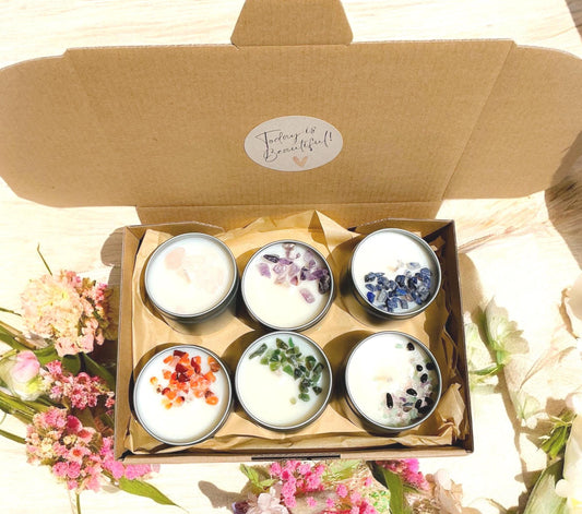 Crystal Candle Gift Box set