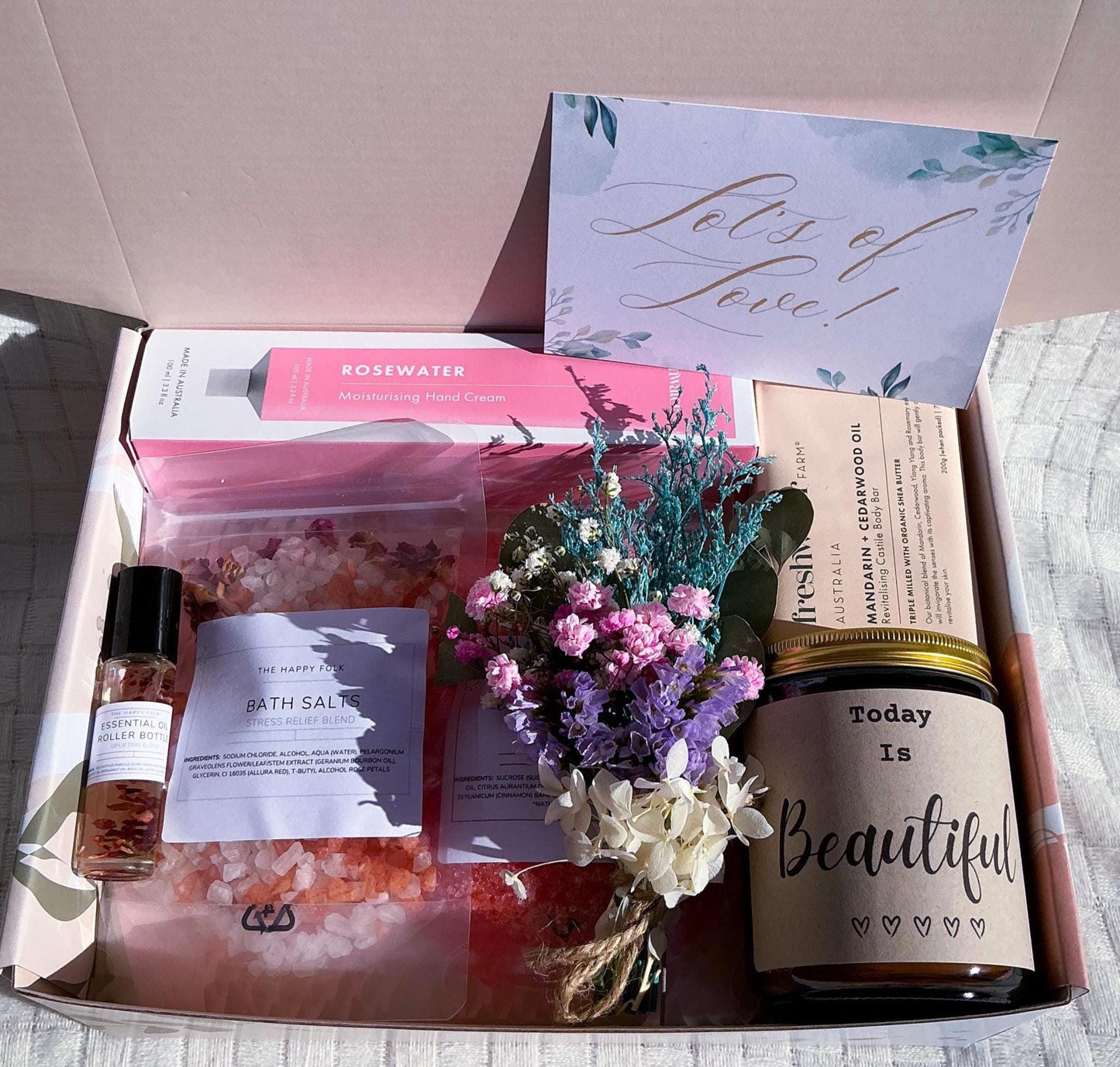 Spa gift box